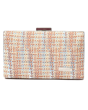 Τσάντα φάκελος clutch -21891 - Καφέ