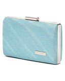 Τσάντα φάκελος clutch -21881 - Μπλέ