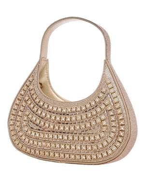 Τσάντα φάκελος clutch MD2406 - Χρυσό