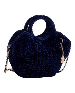 Τσάντα  χειρός  CN-25051 - Μπλέ