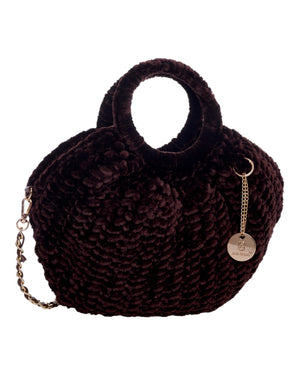 Τσάντα  χειρός  CN-25051 - Καφέ