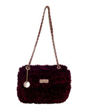 Τσάντα  ώμου  CN-25053 - Μπορντό