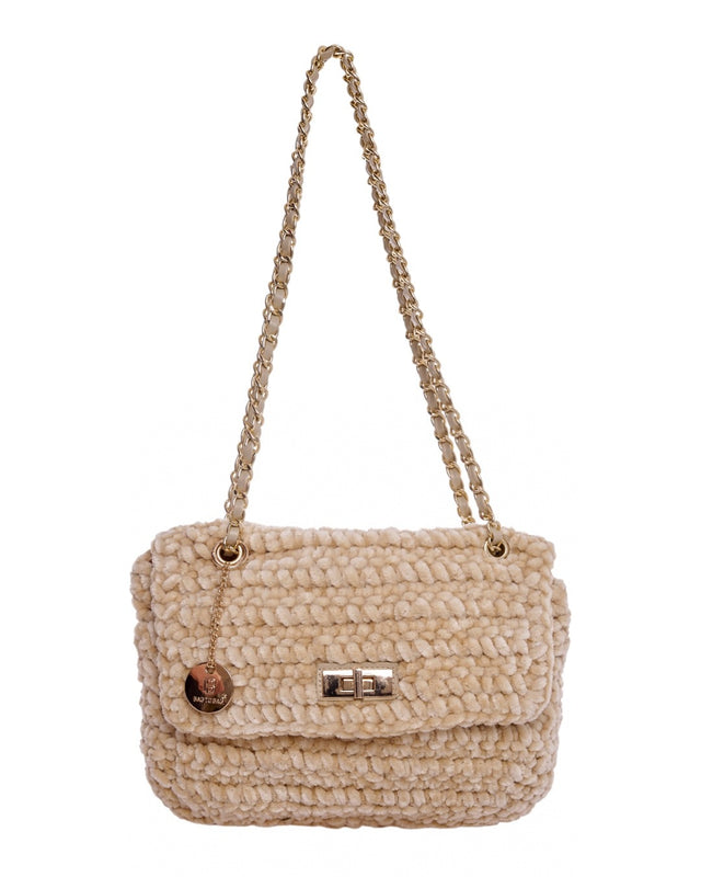 Τσάντα  ώμου  CN-25053 - Μπέζ