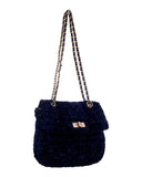 Τσάντα  ώμου  CN-25053 - Μπλέ