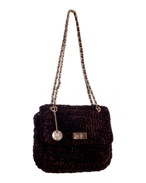 Τσάντα  ώμου  CN-25053 - Καφέ