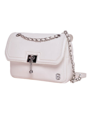 Τσάντα ώμου SW8952 - Ασπρο