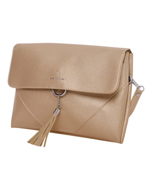 Τσάντα χιαστί-χειρός -YM-0901 - Χρυσό