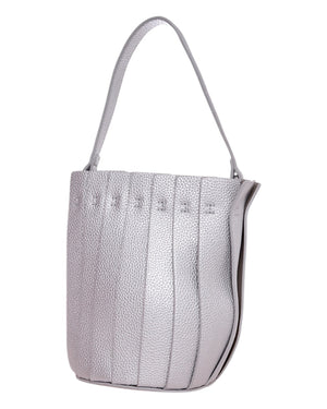 Τσάντα χειρός KX2425 - Ασημί