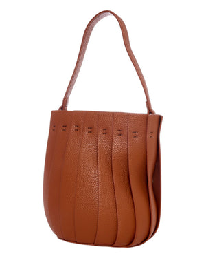 Τσάντα χειρός KX2425 - Κάμελ