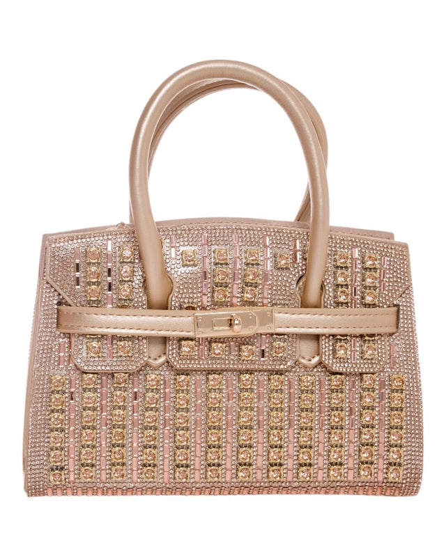 Τσάντα φάκελος clutch MD2402 - Σαμπανιζέ