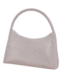 Τσάντα φάκελος clutch MD2407 - Ασημί