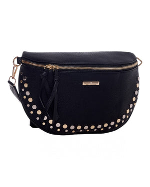 Τσάντα μέσης-χιαστή TZX-51103 - Μαύρο