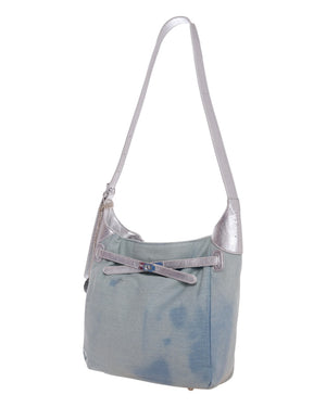Τσάντα ώμου KX2420 - Ασημί