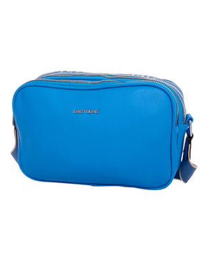 Τσάντα χιαστί  KX8062 - Γαλάζιο