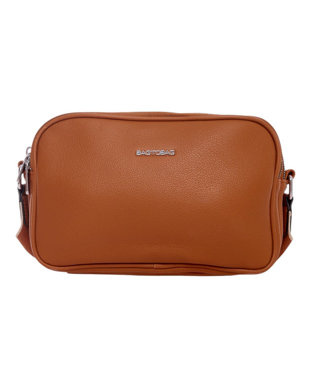 Τσάντα χιαστί  KX8062 - Κάμελ