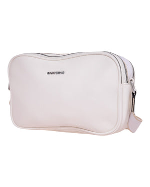 Τσάντα χιαστί  KX8062 - Ασπρο