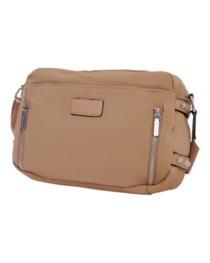 Τσάντα χιαστί 53120 - Κάμελ