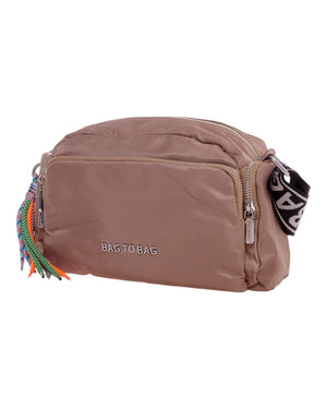 Τσάντα χιαστί ZM-83 - Κάμελ