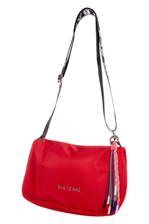 Τσάντα χιαστί ZM-81 - Κόκκινο