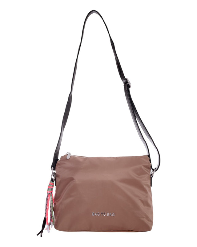 Τσάντα χιαστί ZM-82 - Κάμελ