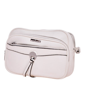 Τσάντα χιαστί ZL-2912 - Ασπρο