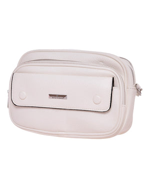 Τσάντα χιαστί ZL-2910 - Ασπρο