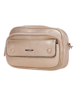 Τσάντα χιαστί ZL-2910 - Χρυσό