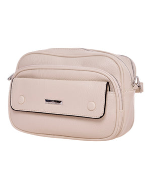 Τσάντα χιαστί ZL-2910 - Μπέζ