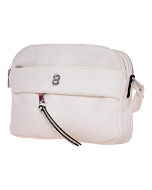 Τσάντα χιαστί WH8036 - Ασπρο