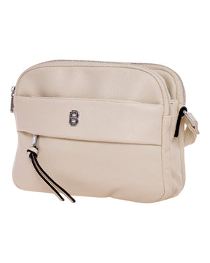 Τσάντα χιαστί WH8036 - Μπέζ