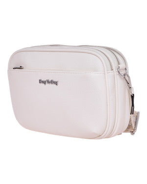 Τσάντα χιαστί WH8185 - Ασπρο