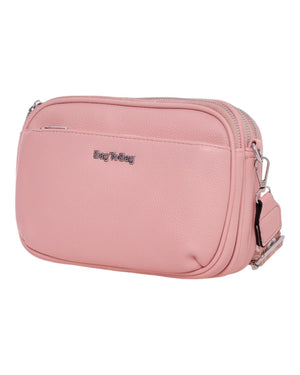 Τσάντα χιαστί WH8185 - Ροζ