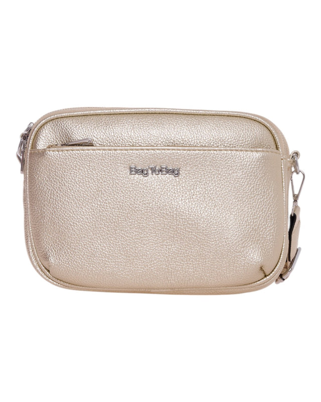 Τσάντα χιαστί WH8185 - Χρυσό