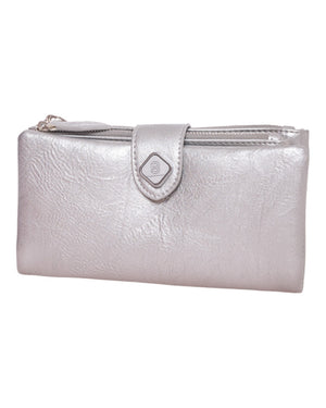 Πορτοφόλι YC02865 - Ασημί