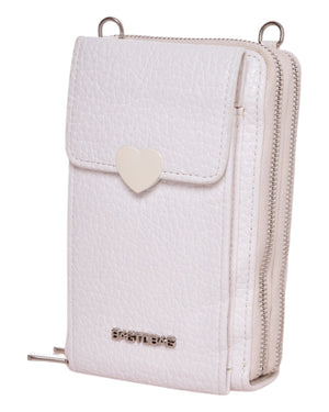 Τσάντα χιαστί YC02919 - Ασπρο