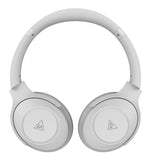 DOQAUS headphones FOCUS 5, ασύρματα & ενσύρματα, Φ40mm, 1000mAh, γκρι