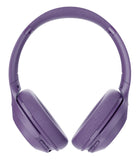 DOQAUS headphones FOCUS 5, ασύρματα & ενσύρματα, Φ40mm, 1000mAh, μωβ
