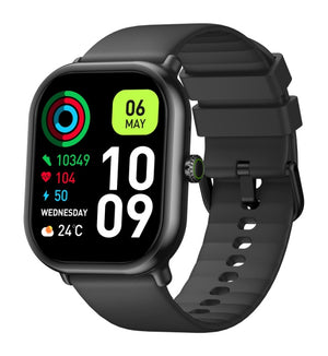 ZEBLAZE smartwatch GTS 3 Pro, heart rate, 1.97" AMOLED, μαύρο