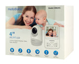 HELLOBABY ενδοεπικοινωνία μωρού HB6241 με κάμερα & οθόνη 4", 720p, PTZ