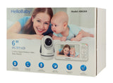 HELLOBABY ενδοεπικοινωνία μωρού HB6364 με κάμερα & οθόνη 6", 720p, PTZ