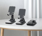 CELEBRAT βάση smartphone/tablet HC-18, foldable, μαύρη