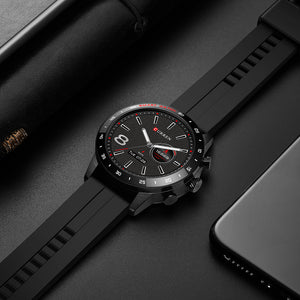Curren Smartwatch CR6001, heart rate, 1.3" Super Retina HD, IP68 black