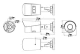 UNIARCH IP κάμερα IPC-B128-APF28KM, 2.8mm, 8MP, PoE, SD, IR 30m