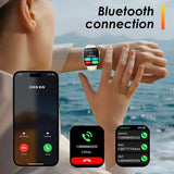 INTIME smartwatch A10 Pro με 2x λουράκια, heart rate, 2.04" AMOLED, IP65, μαύρο