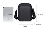 ARCTIC HUNTER τσάντα ώμου K00542, με θήκη tablet 9.7", 4L, μαύρη