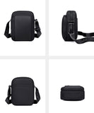 ARCTIC HUNTER τσάντα ώμου K00542, με θήκη tablet 9.7", 4L, μαύρη