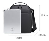 ARCTIC HUNTER τσάντα ώμου K00579, με θήκη tablet, 6L, μαύρη