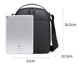ARCTIC HUNTER τσάντα ώμου K00579, με θήκη tablet, 6L, μαύρη