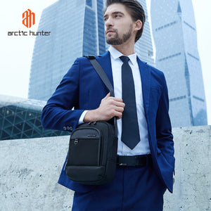 ARCTIC HUNTER τσάντα ώμου K00689, 2.7L, μαύρη