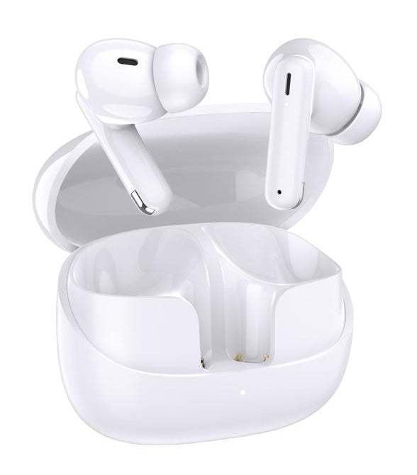 KAKUSIGA earphones με θήκη φόρτισης KSC-1116, True Wireless, 13mm, 40/320mAh, λευκά